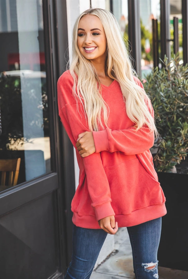 Julia's Soft Oversized Pullover