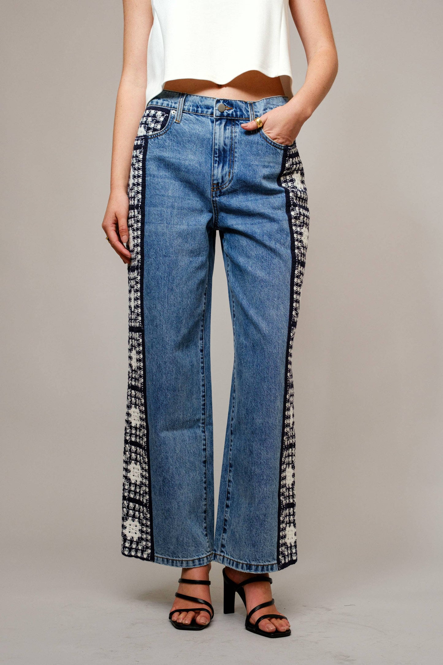 Side Crochet Denim