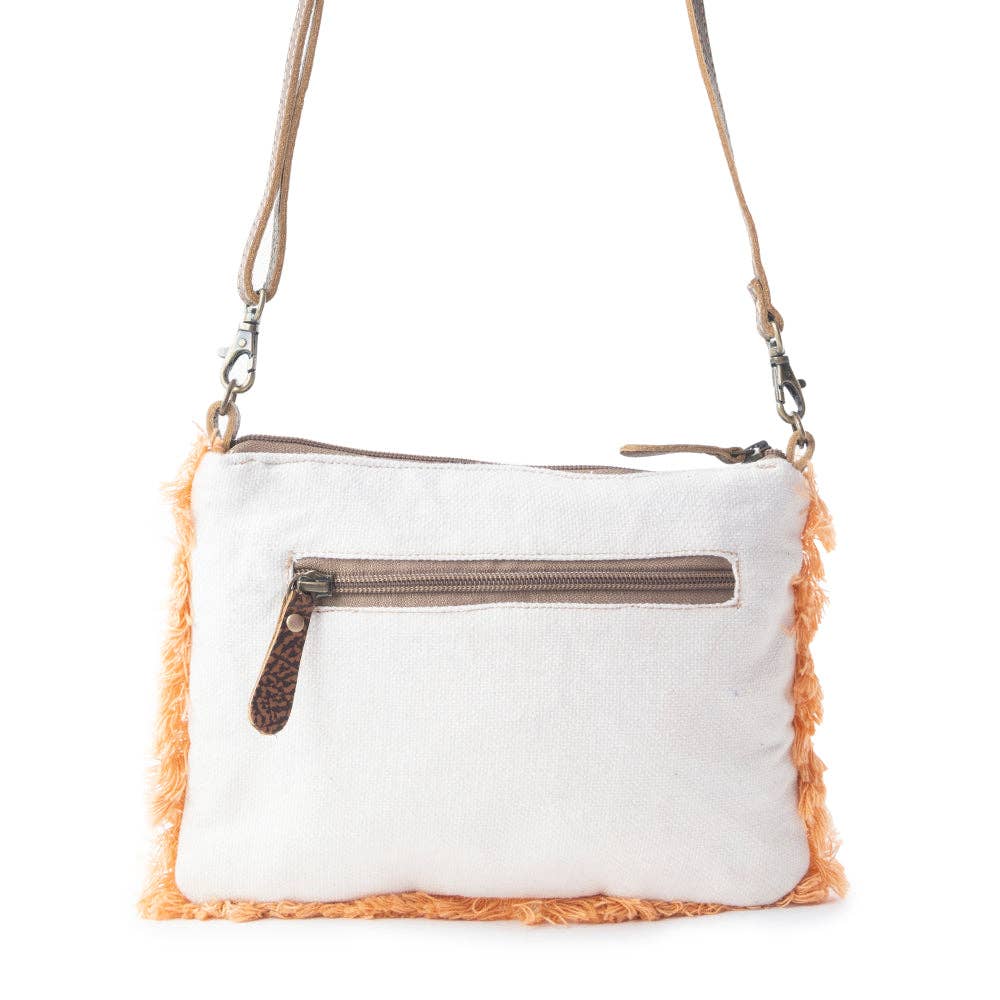 Canyon Skies Crossbody Bag: Grey