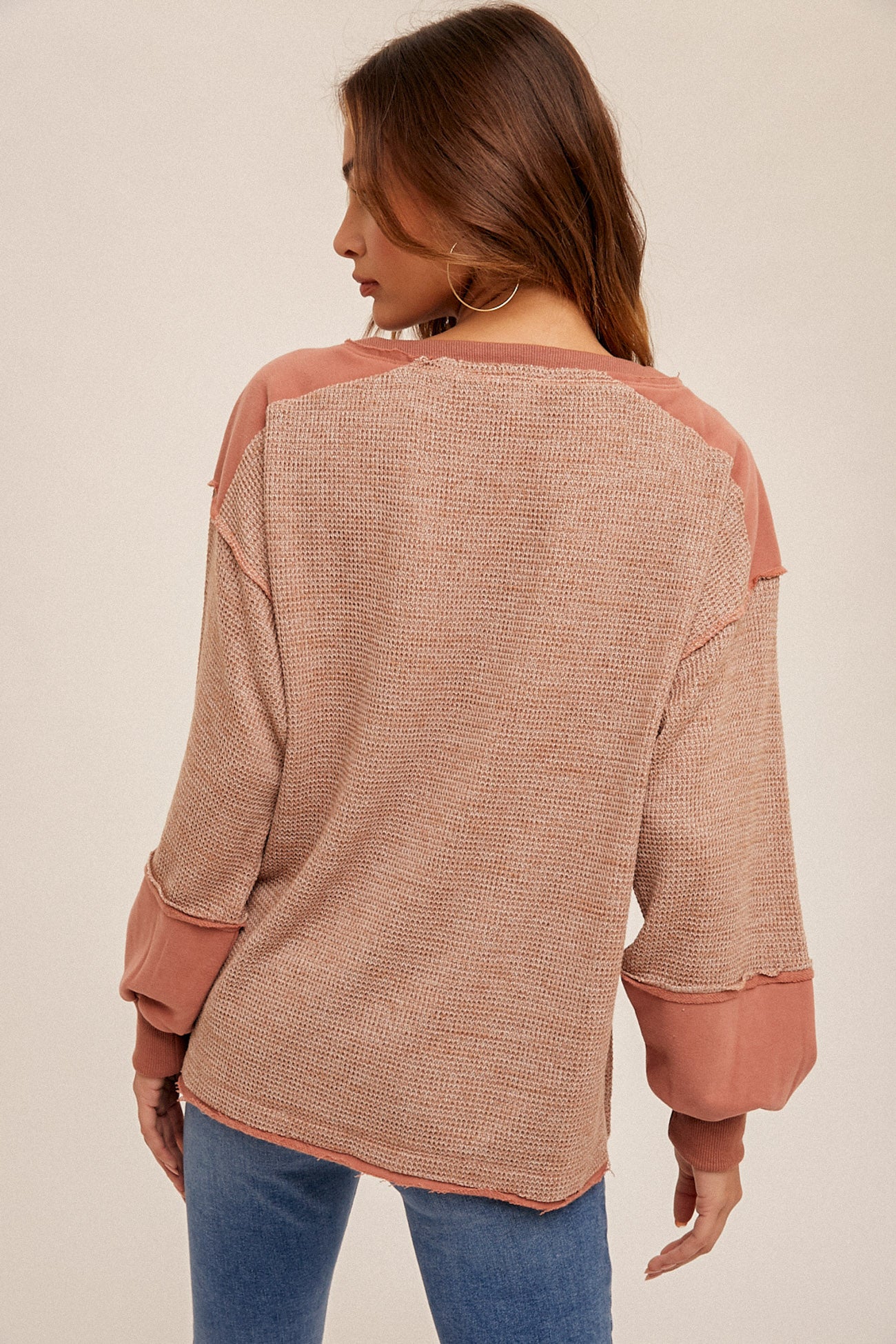 Toffee Henley Longsleeve