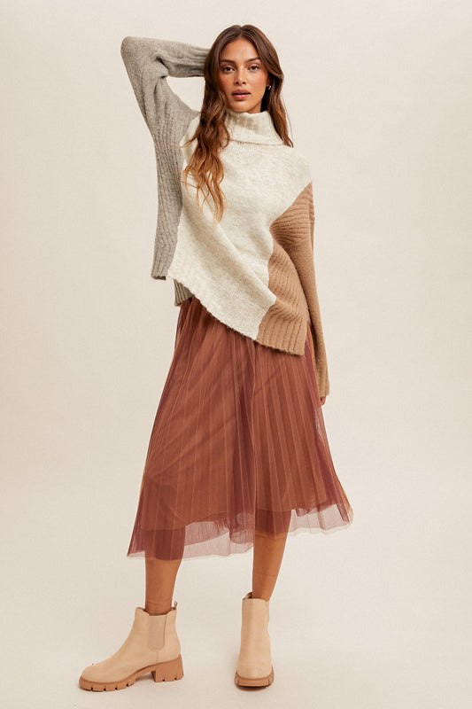 Urban Neutral Turtleneck