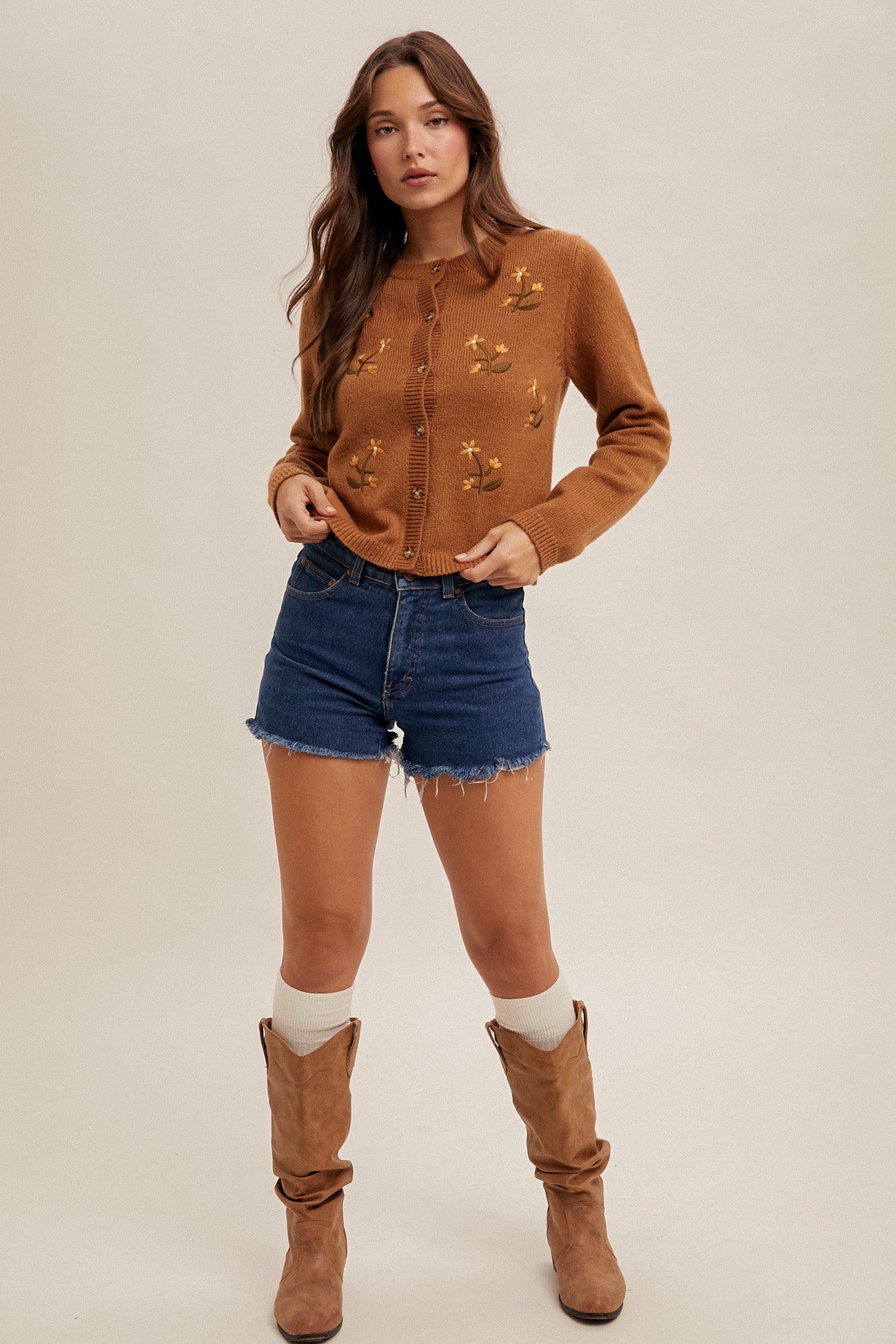 Marigold Bloom Cardigan