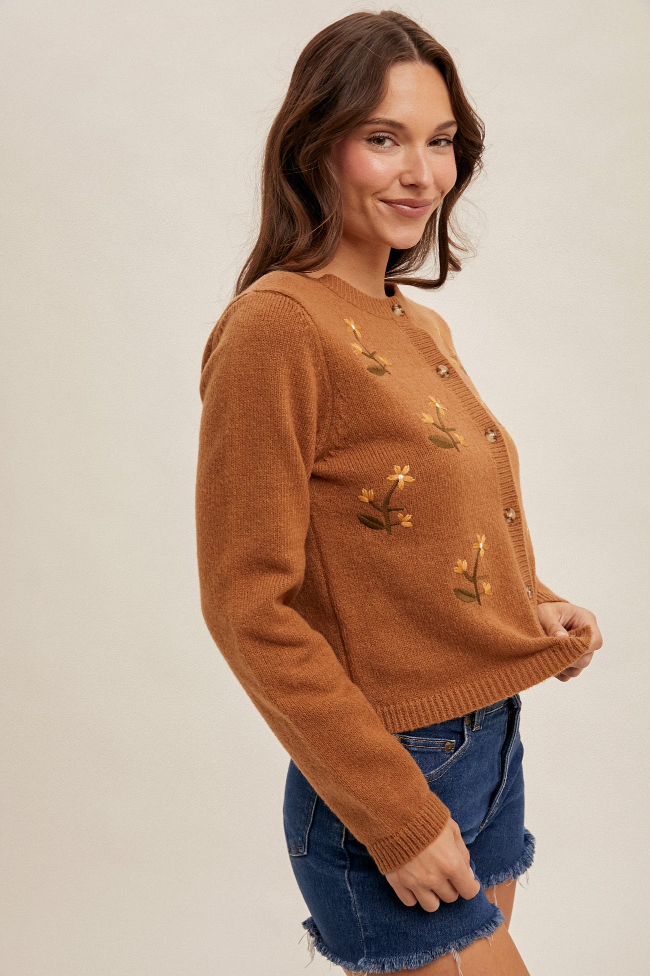 Marigold Bloom Cardigan