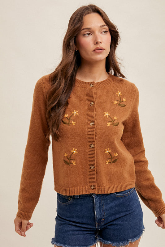 Marigold Bloom Cardigan