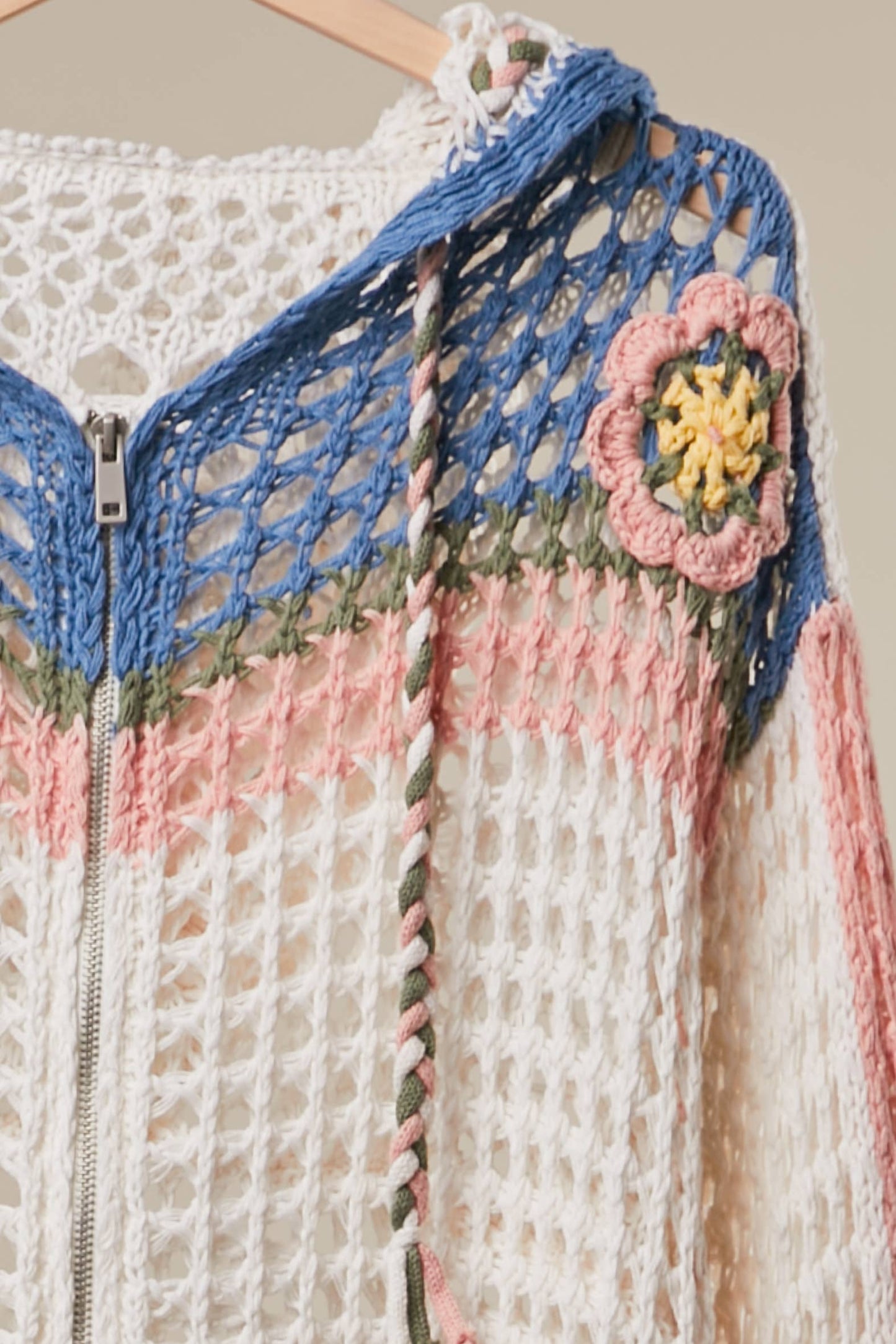 The Crochet Zip Hoodie