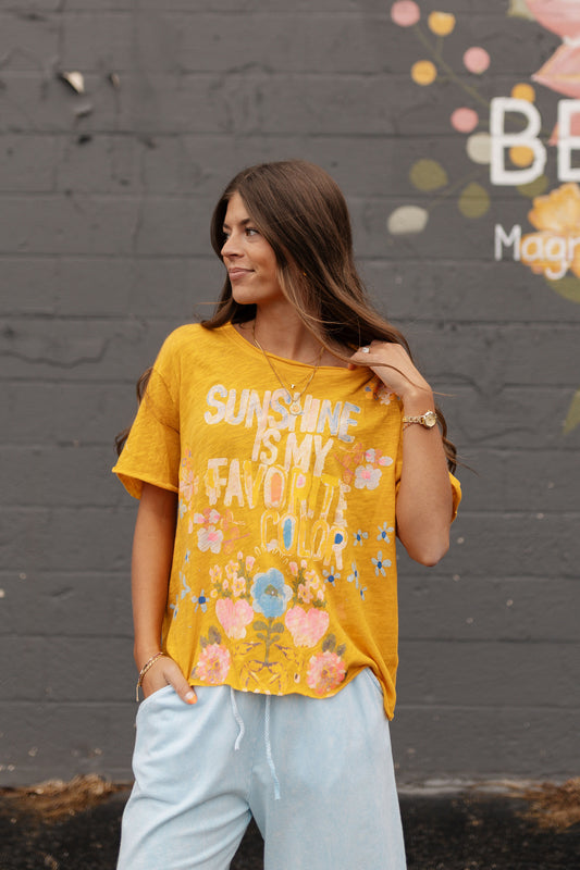 Sunshine is My Favorite Colors