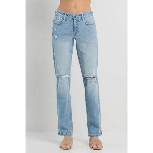 Straight Leg Jeans