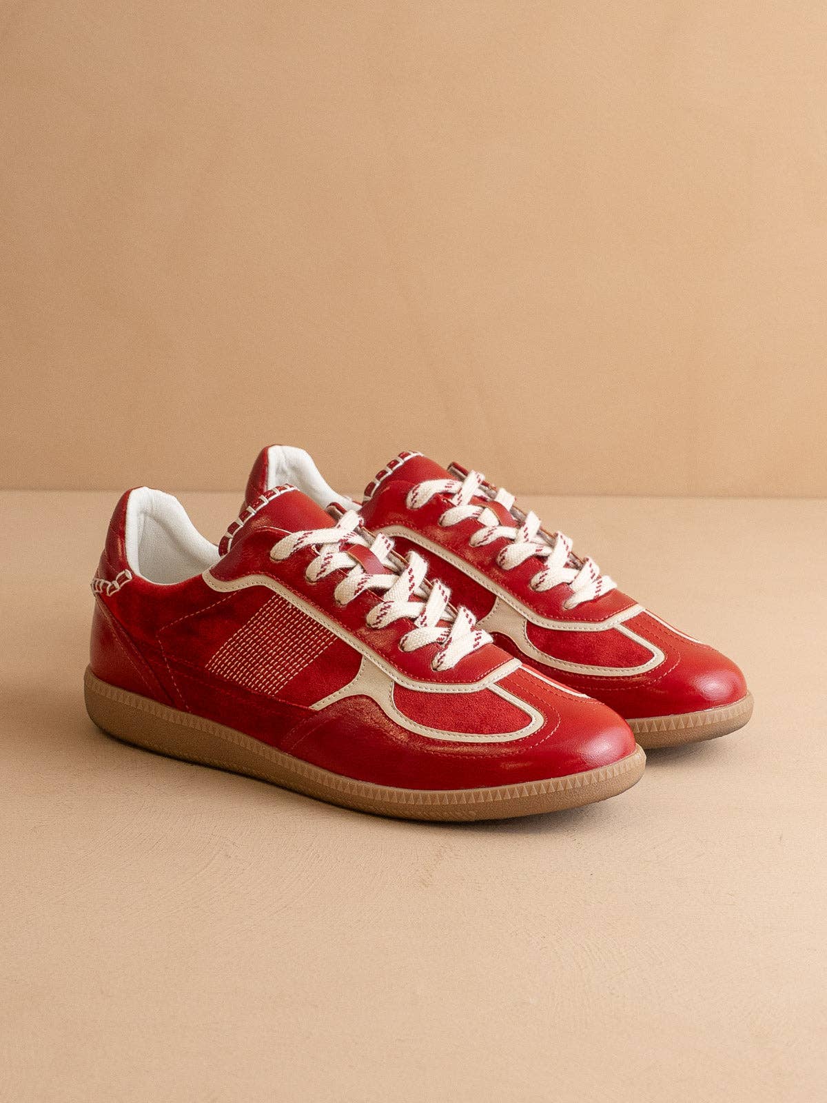 Cherry Lace Up Sneaker