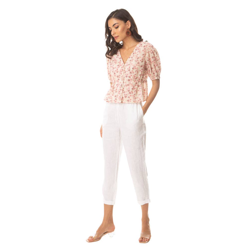 Cherry Blossom Crop Top