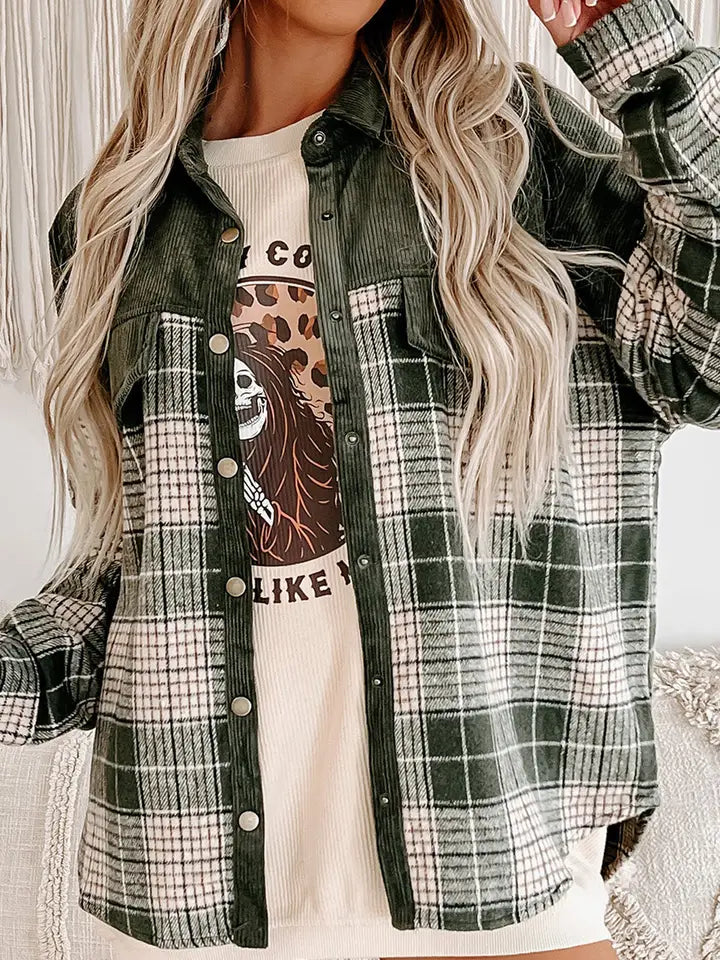 Hunter Green Plaid Jacket