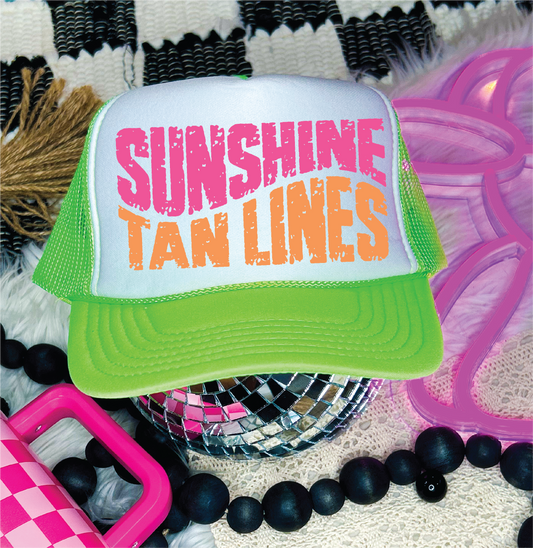 Sunshine and TanlinesTrucker Hat