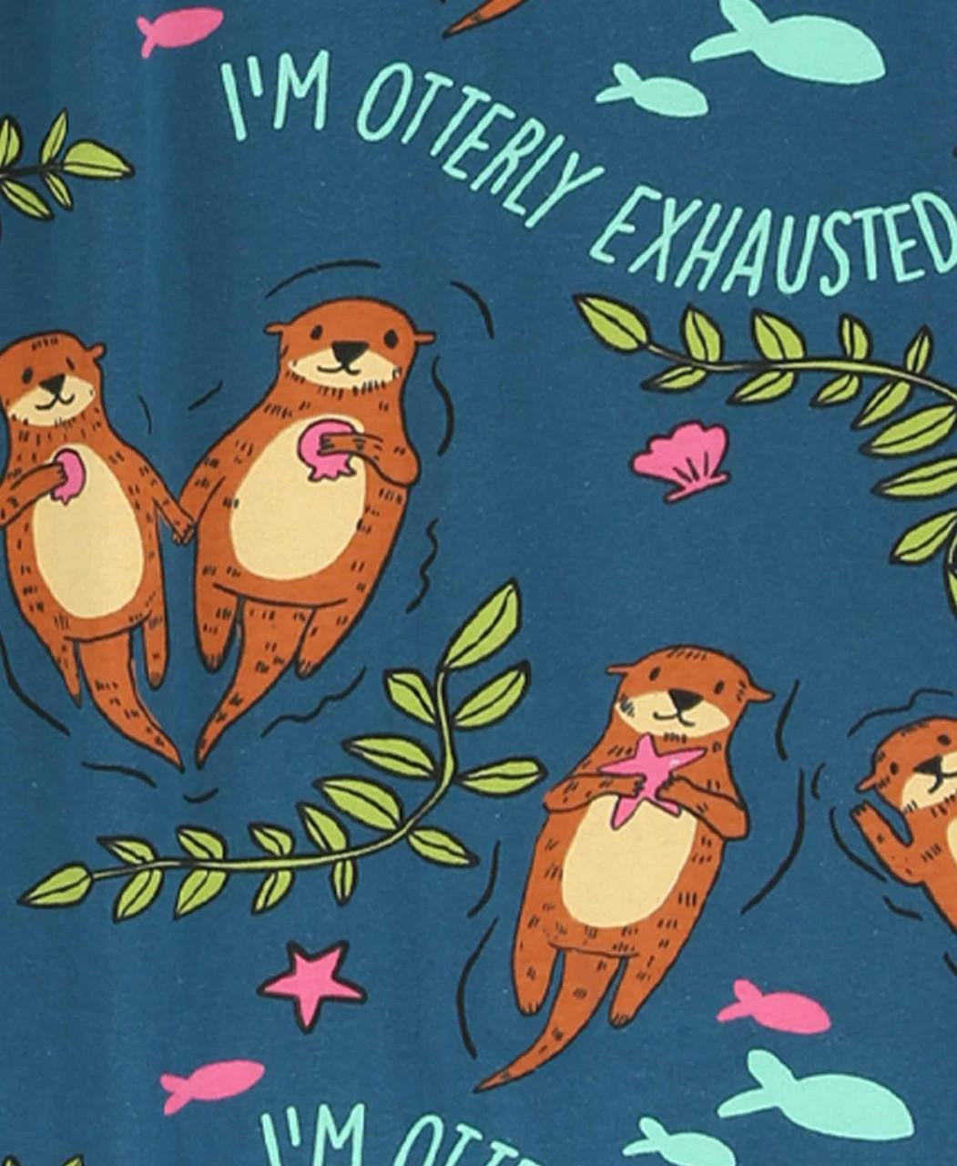 Otterly Exhausted PJ Pants