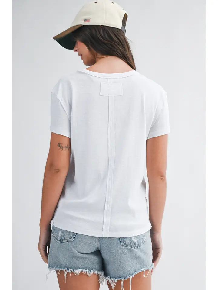 Madi's White T-Shirt