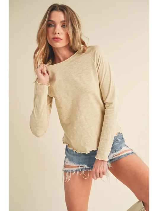 Zoie's Longsleeve - Oat