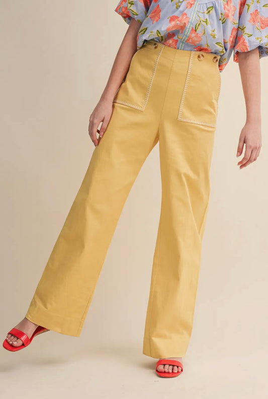 Shelly’s Butter Yellow Pants