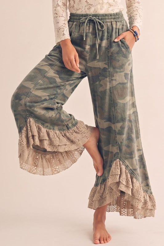 Rebel Romance Camo Pants