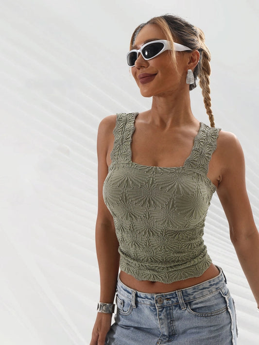 Heartbreaker Tank - Olive Green