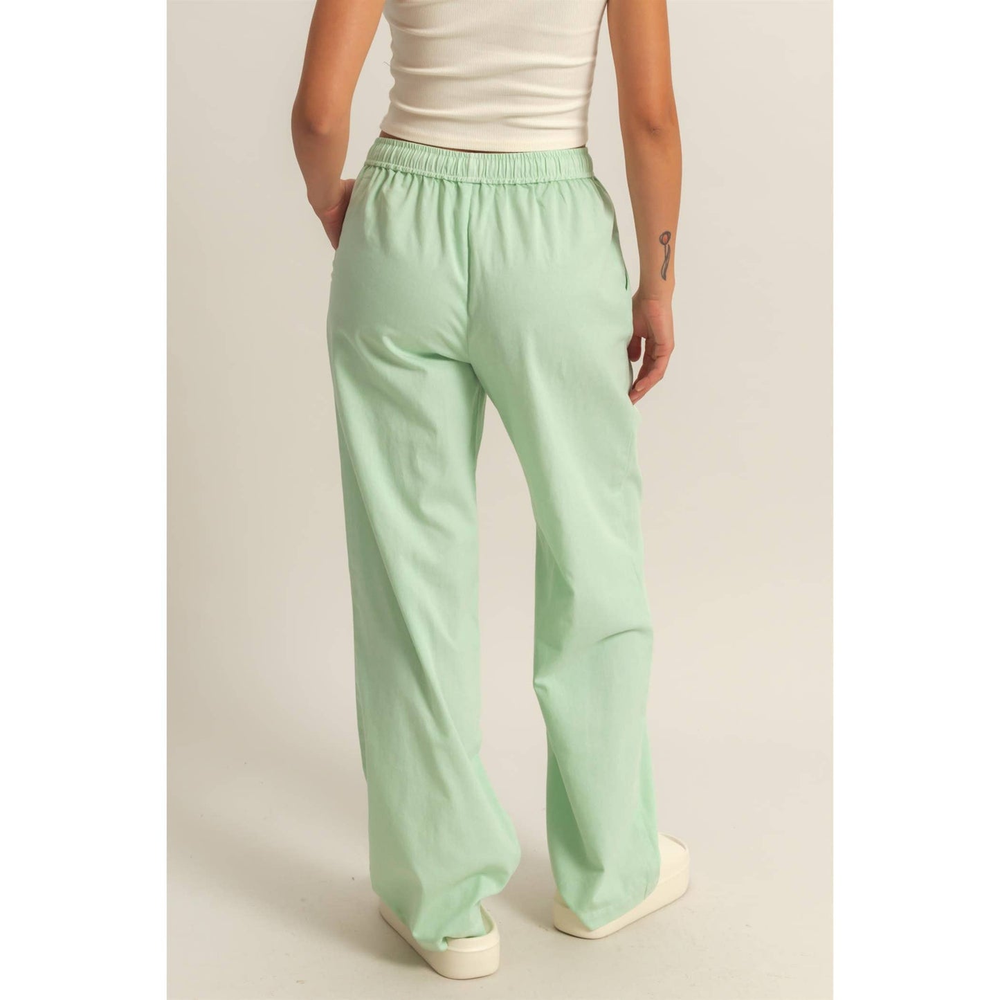 Mint Willow Drawstring Pants