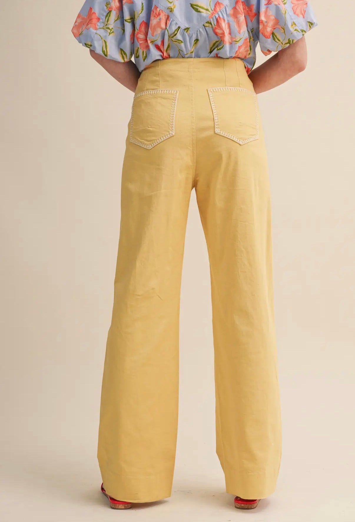 Shelly’s Butter Yellow Pants