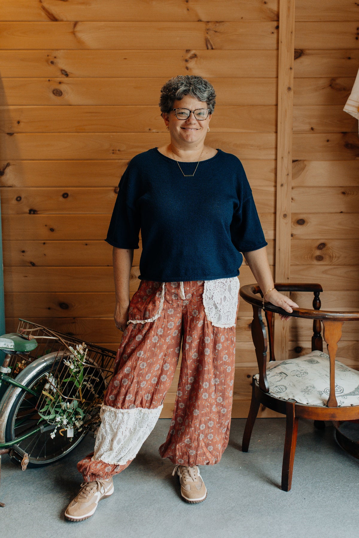 Rust & Lace Pant