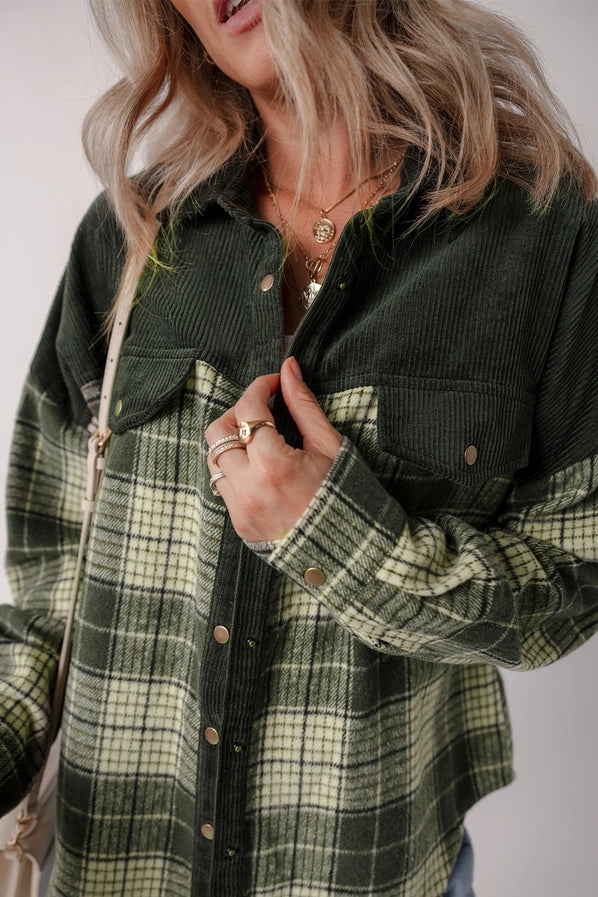 Hunter Green Plaid Jacket