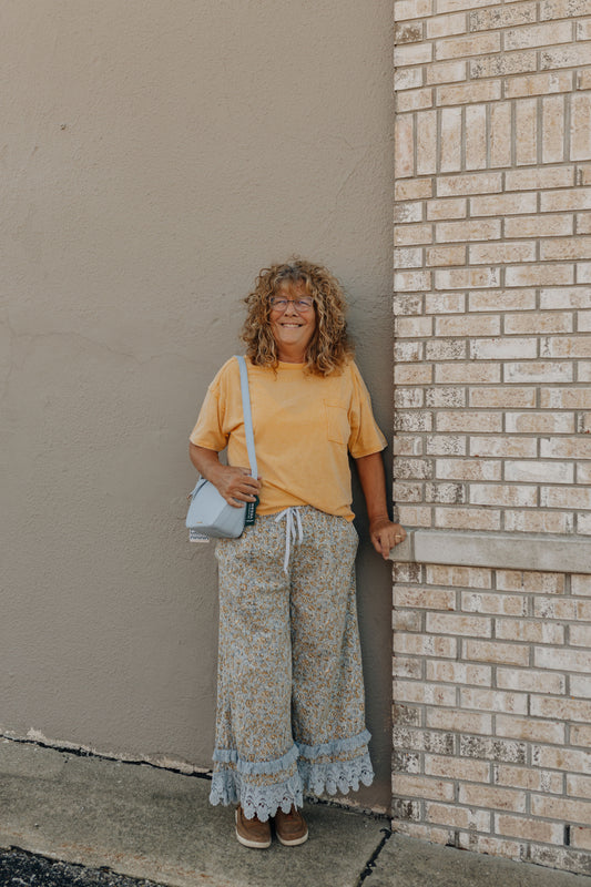 Classic Cute Pocket Tee - Yellow