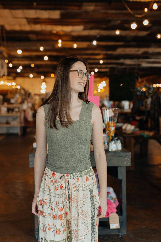 Heartbreaker Tank - Sage