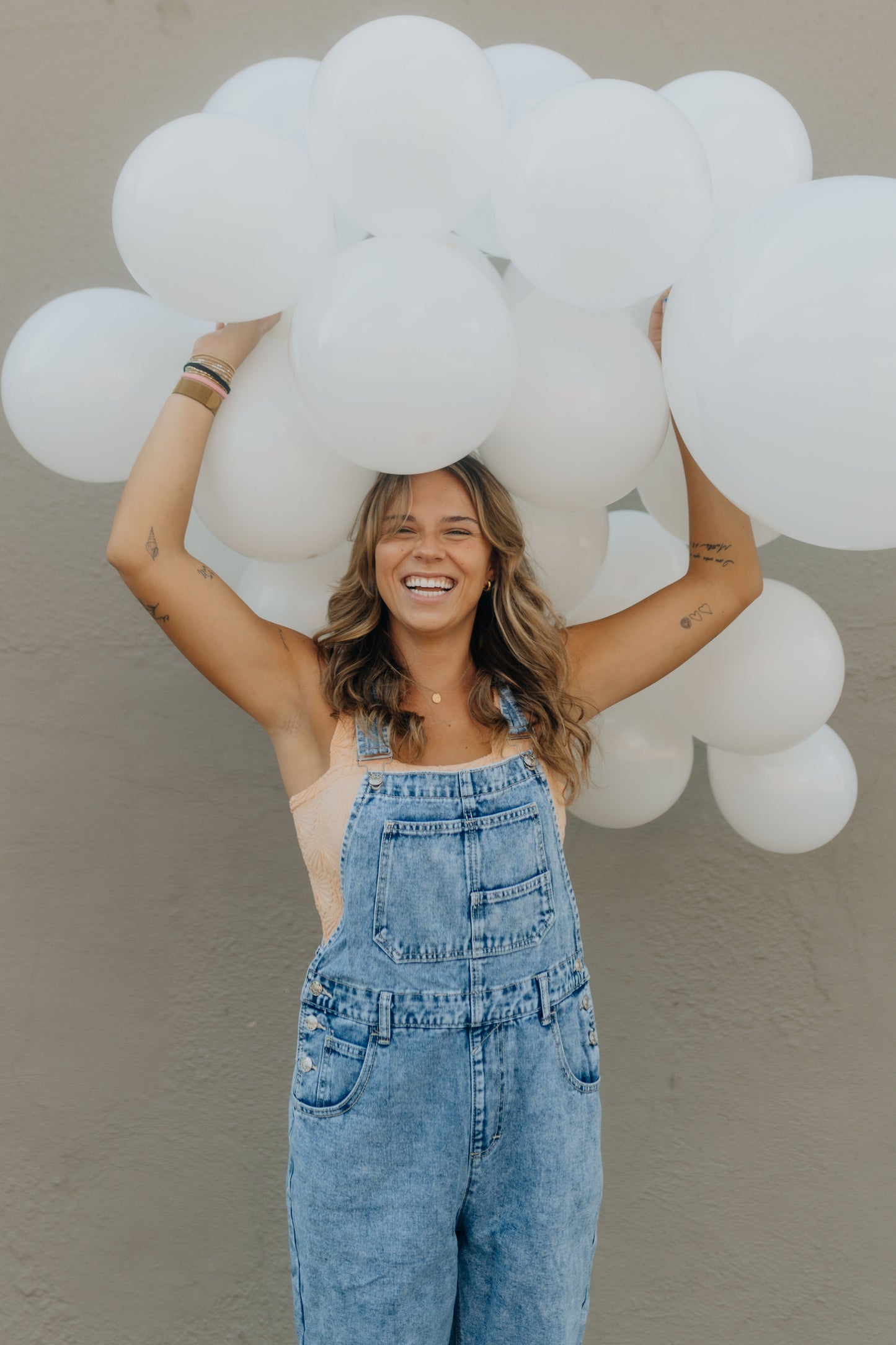 Stone Washed Denim Bibs