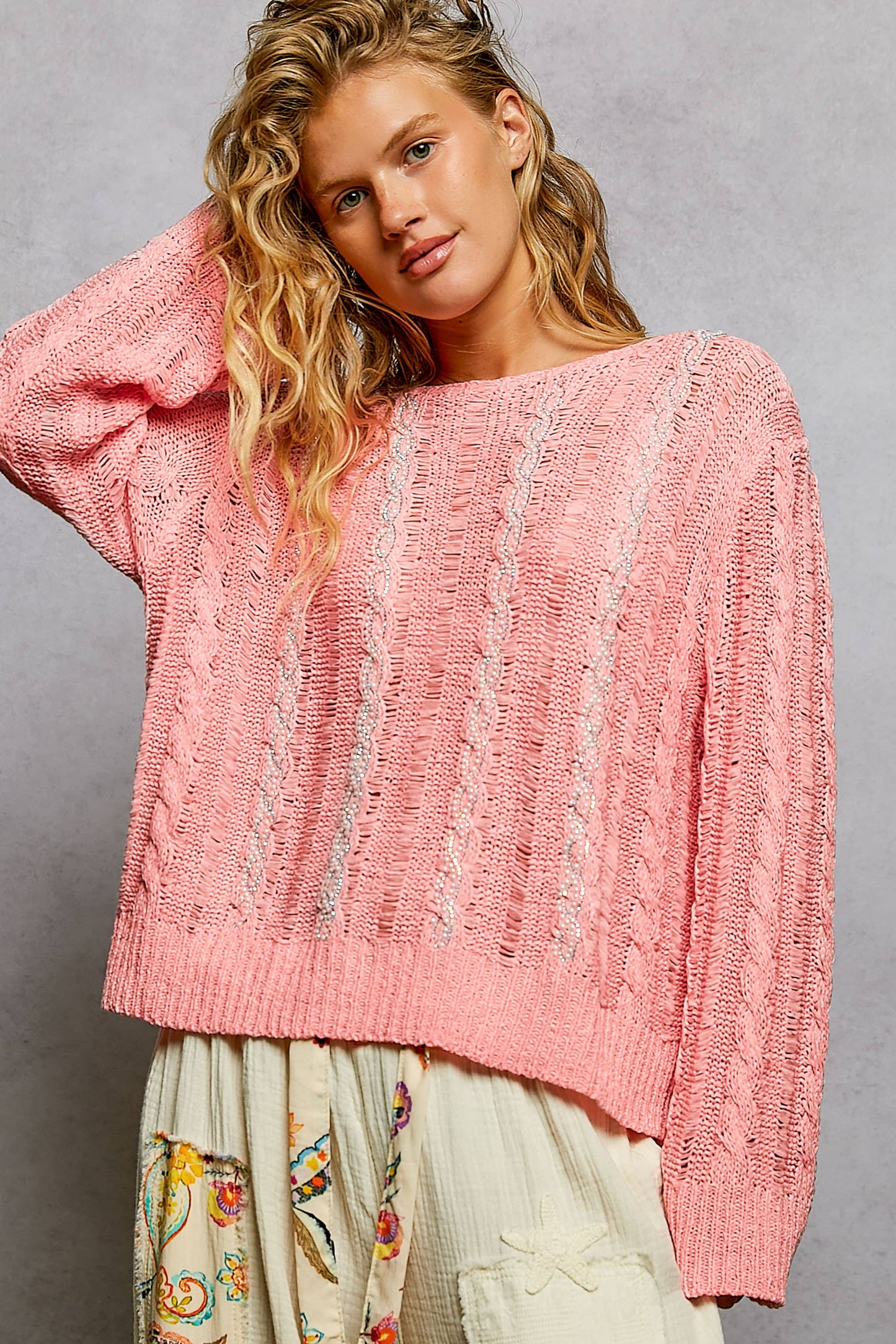Rosewater Lightweight Knit