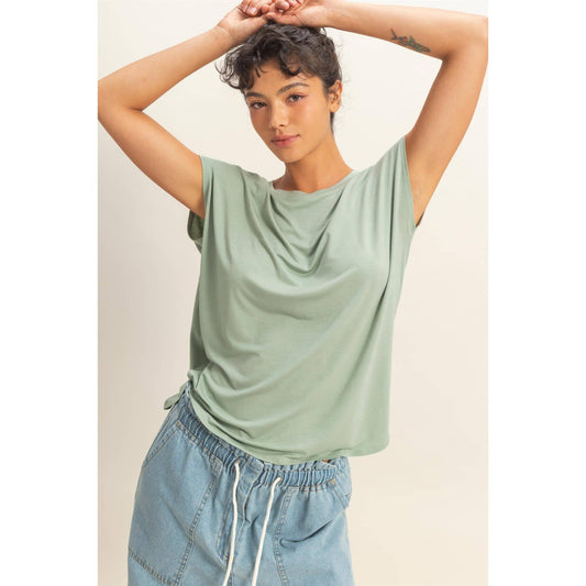 Kelly’s Top - Sage Green