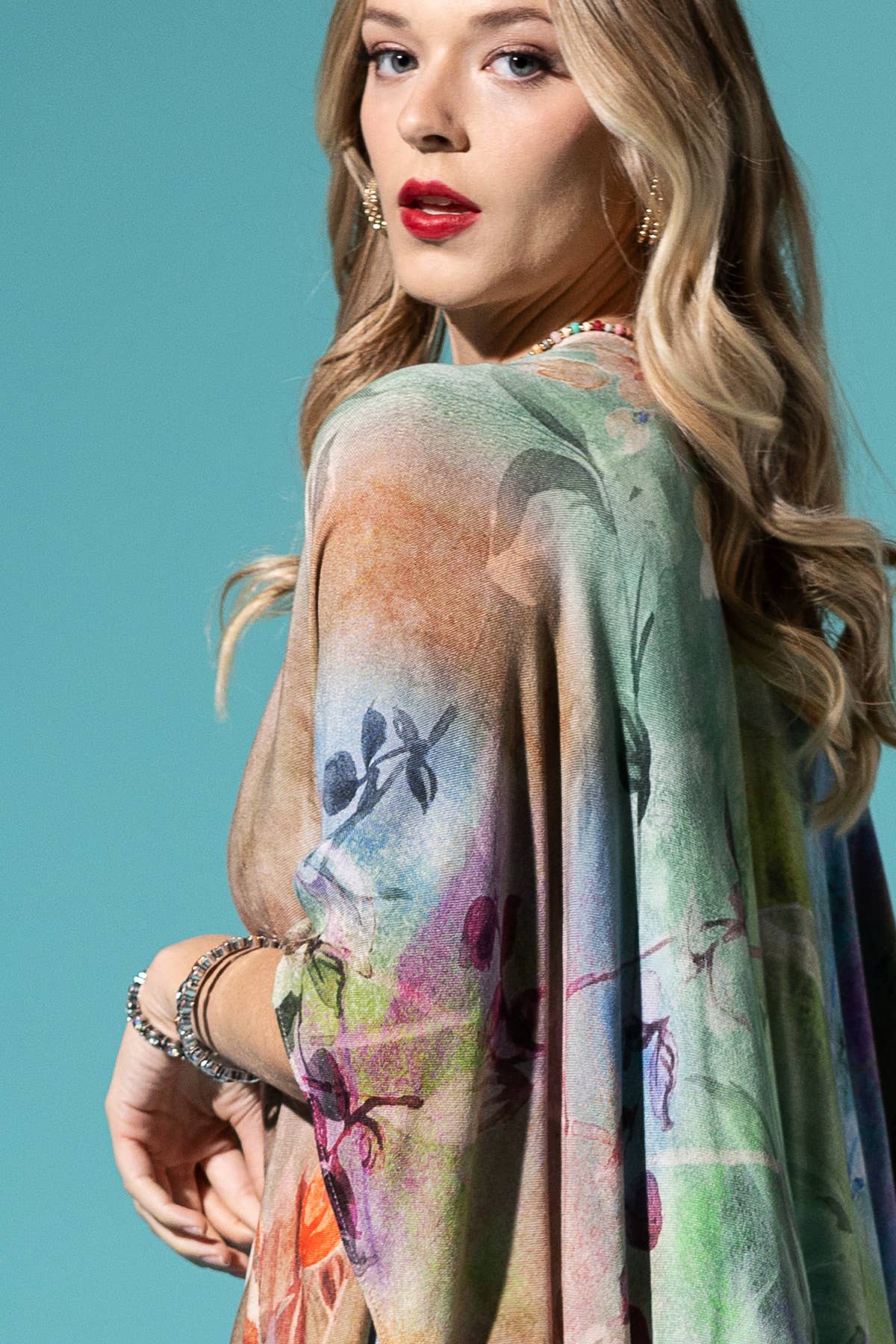 Spring Watercolors Kimono