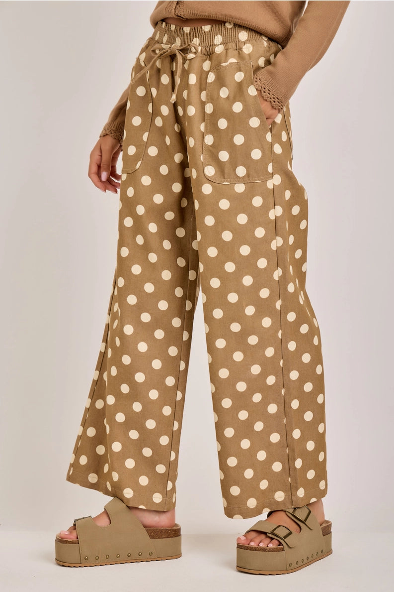 Latte Dottie Pants