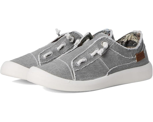 Beachside Grey Slip-On Shoes