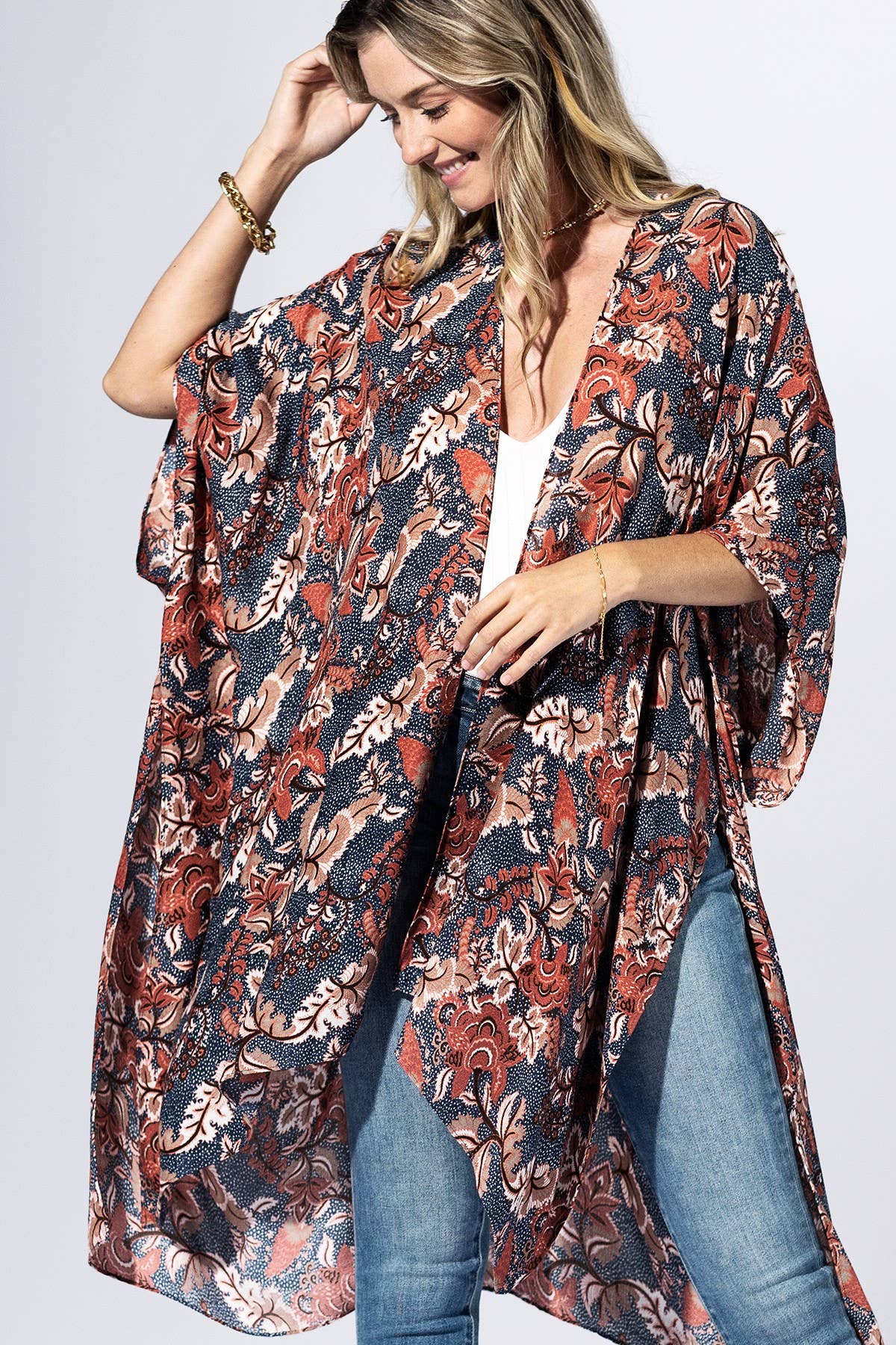 Meadow Floral Kimono