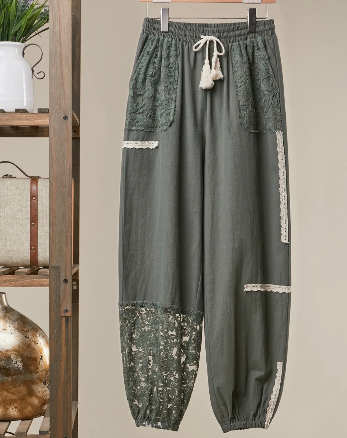 Lace & Leisure Pants