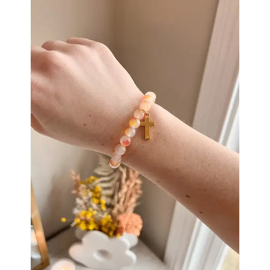 Sunset Cross Bracelet