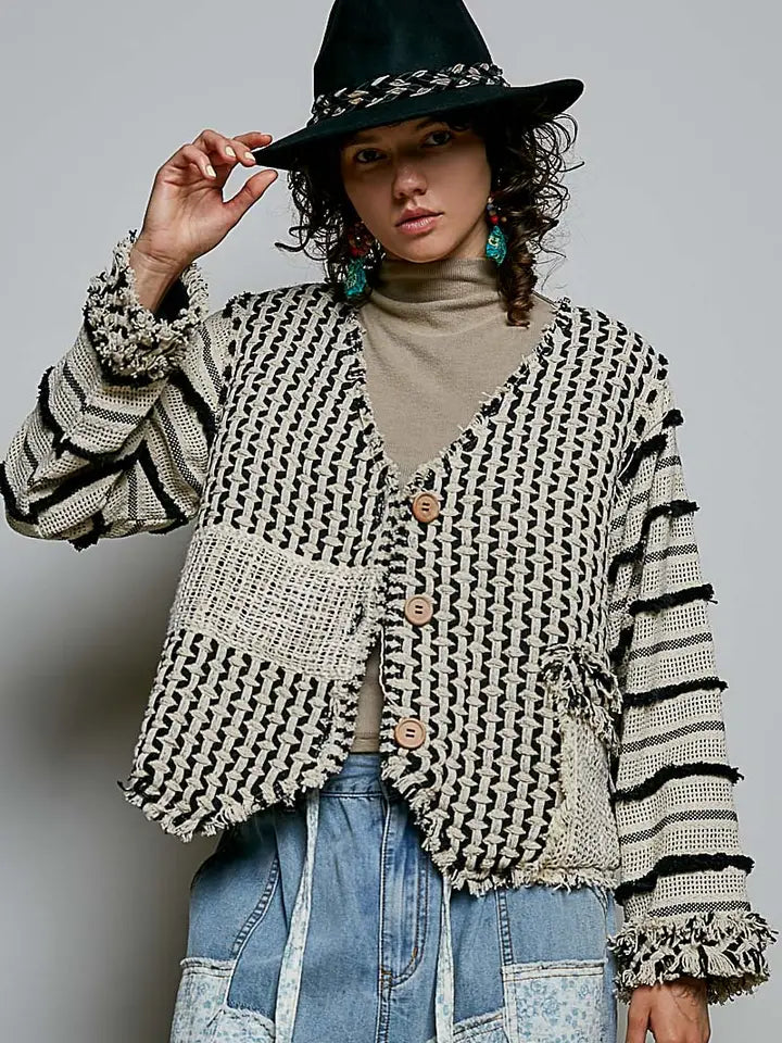Boho Mosaic Cardigan