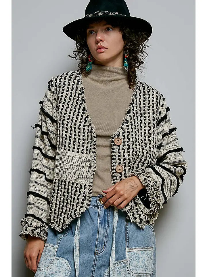 Boho Mosaic Cardigan