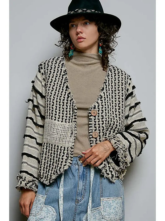 Boho Mosaic Cardigan
