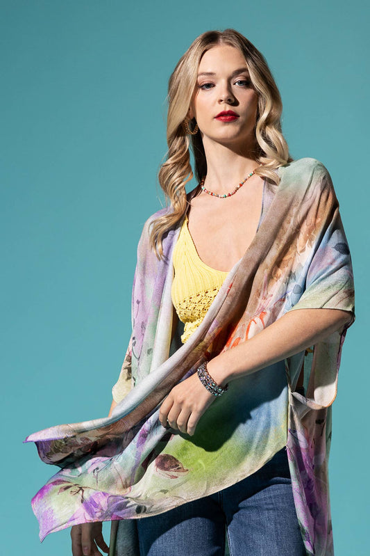 Spring Watercolors Kimono