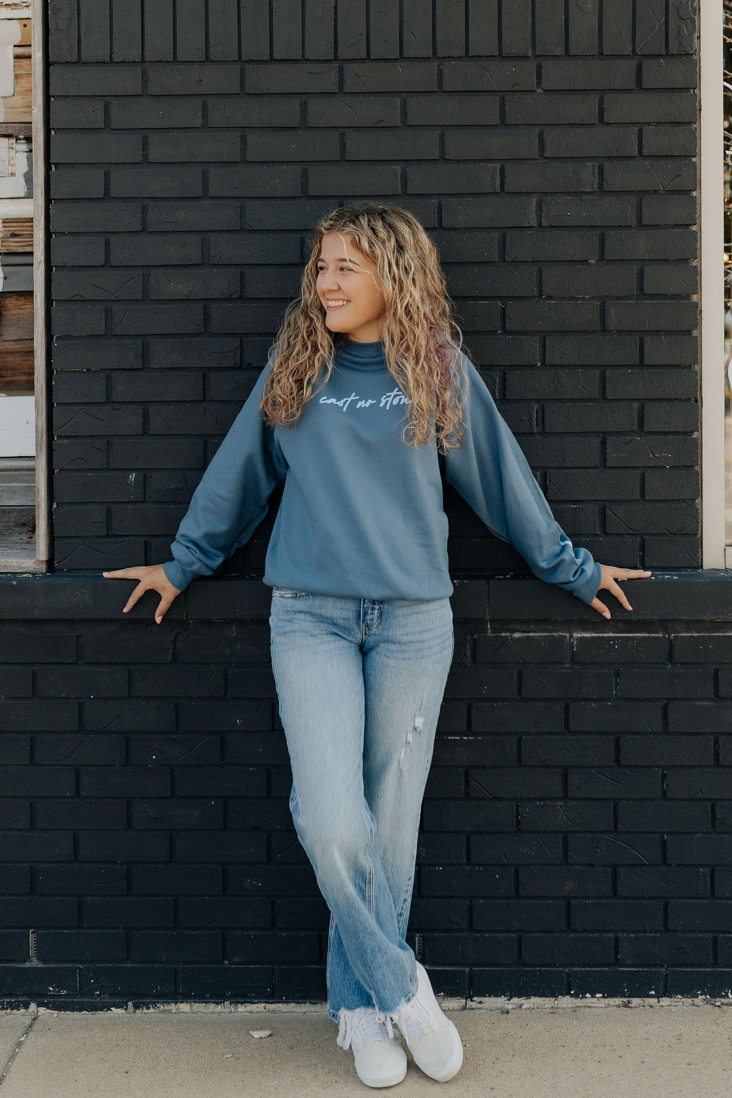 Forgiven Blue Sweatshirt