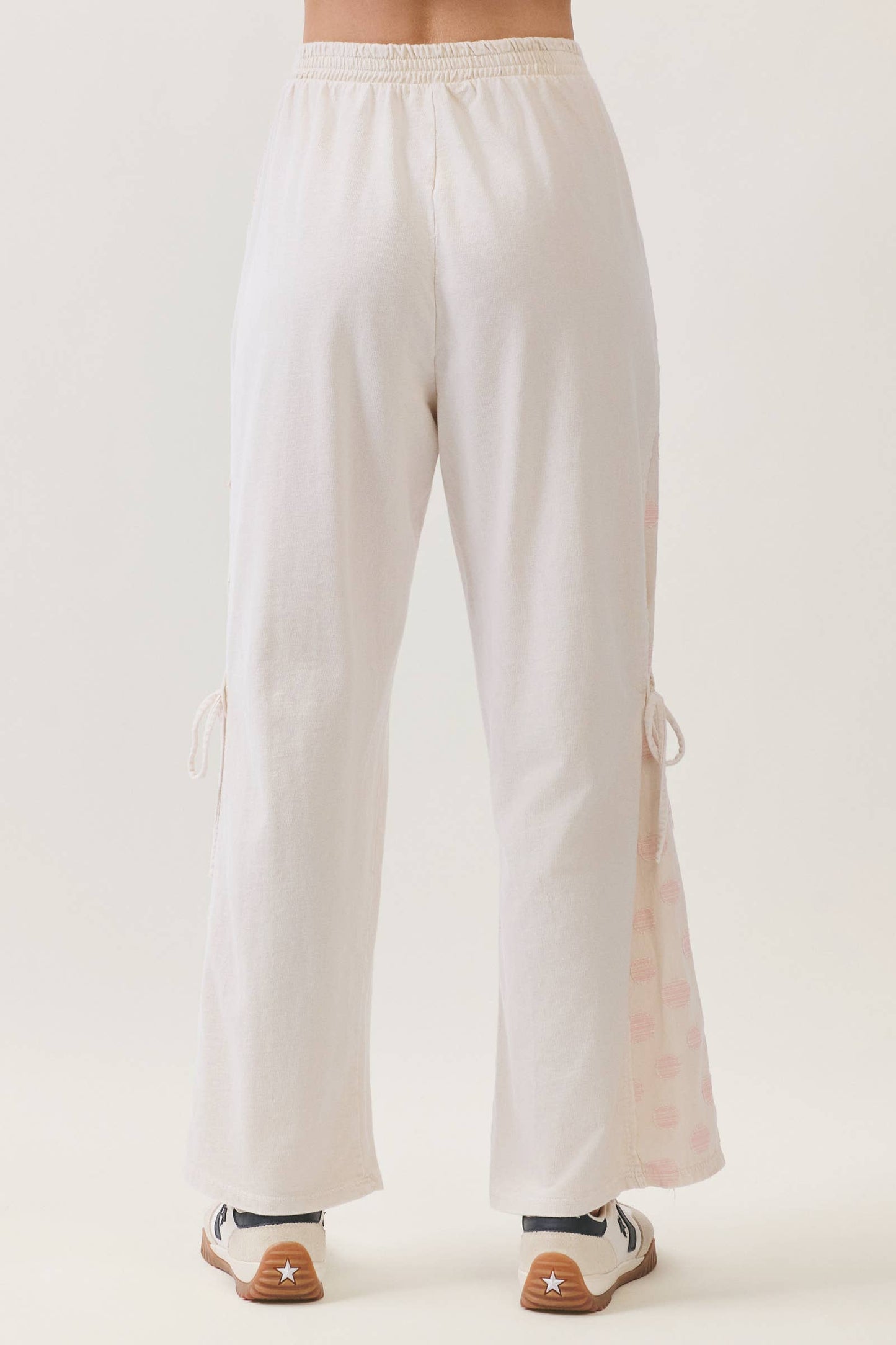 Polkadot Side Bow Tie Pants