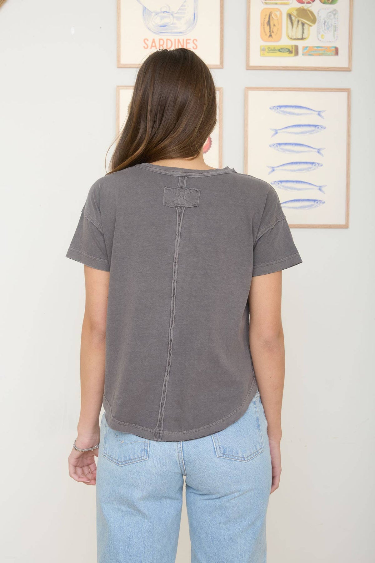 Soft Haze Top - Charcoal