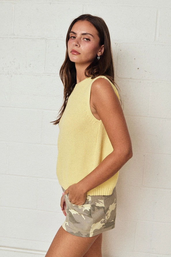 Sunshine Tie Back Tank