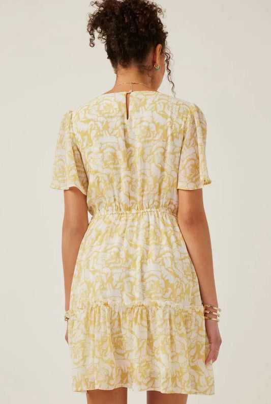 Baby Doll Yellow Dress