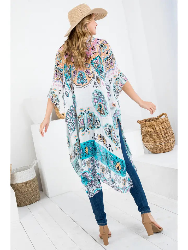 Penelope's Printed Kimono