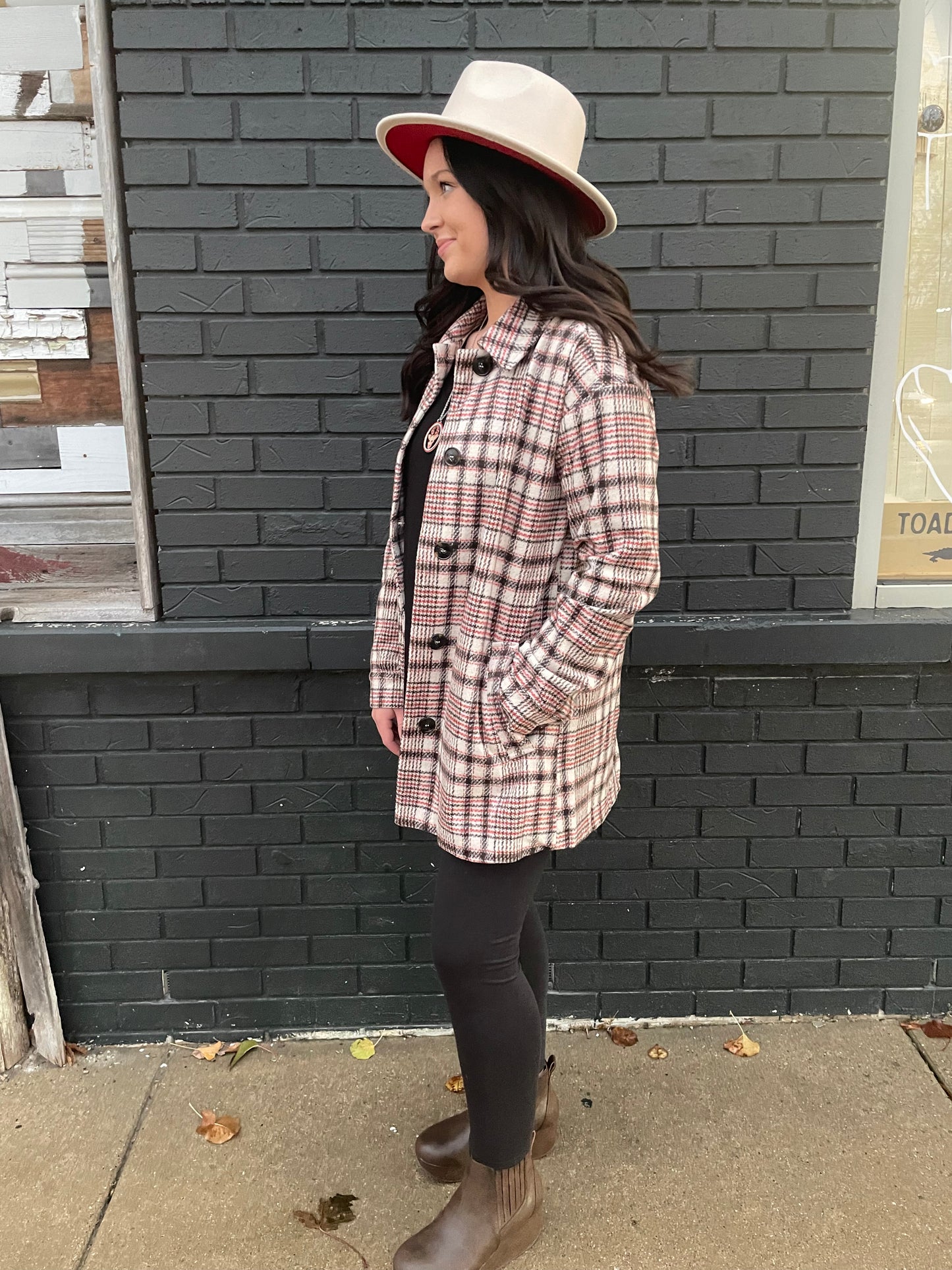 Kelsey's Plaid Jacket