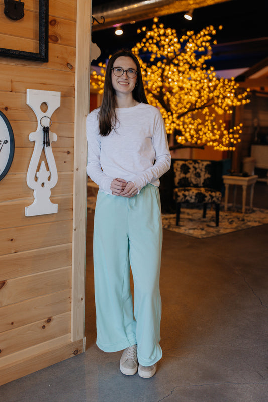 Rosa's Pant -Light Blue