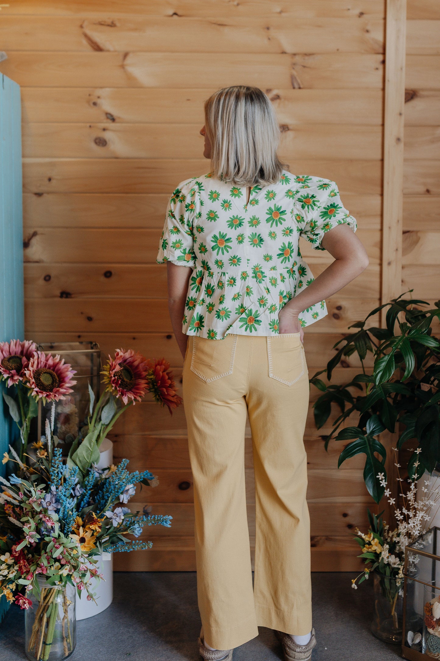 Shelly’s Butter Yellow Pants