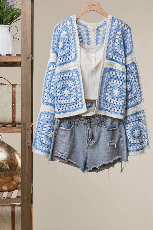 Soft Breeze Crochet Cardigan